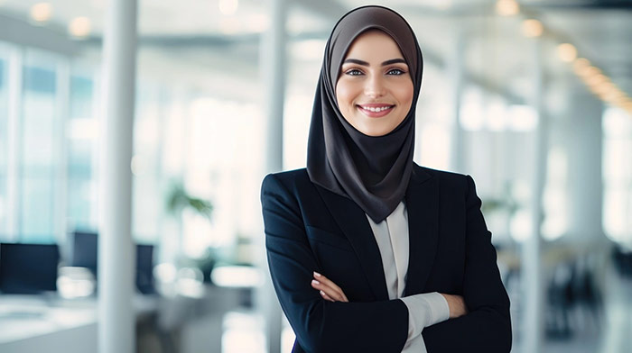 femme arabe ambitieuse