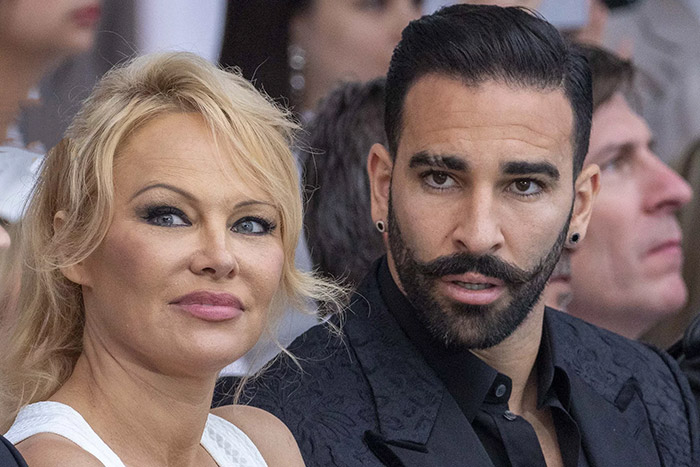 Pamela Anderson et Adil Rami