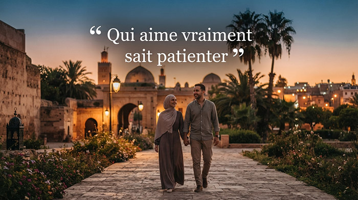Qui aime vraiment sait patienter.