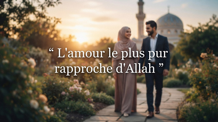 L'amour le plus pur rapproche d'Allah.