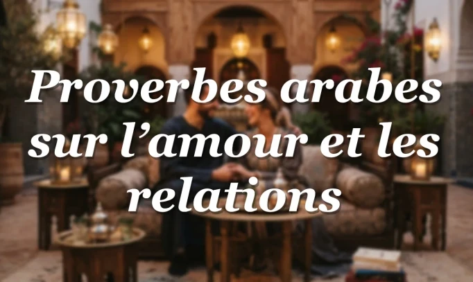 30 proverbes du Maghreb sur l'amour et les rencontres